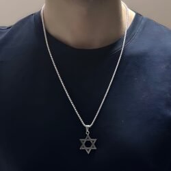 שרשרת מגן דוד שרשרת מגן דוד