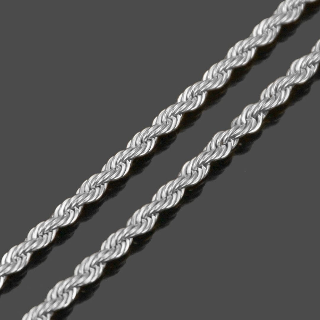 שרשרת חבל כסף 7