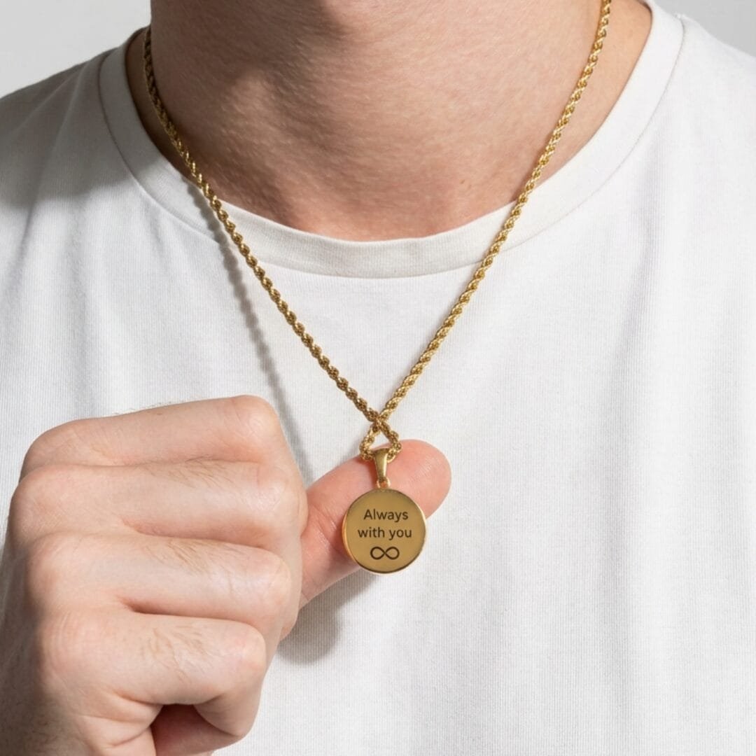 שרשרת עידו זהב חדש חריטה