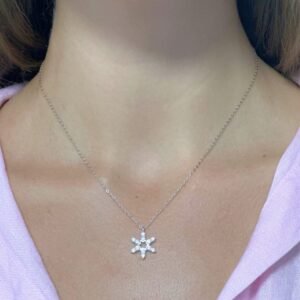 Alternative view of שרשרת לאישה כסף 925 - לורין