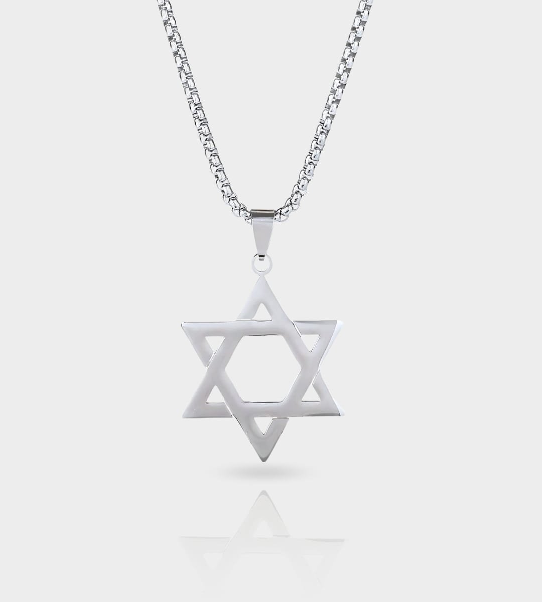 ראשי שרשרת מגן דוד כסף