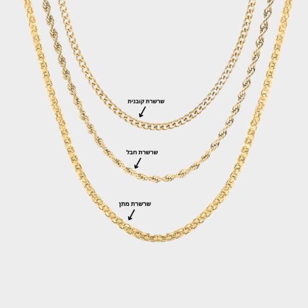 בחירת שרשרת זהב בחירת שרשרת זהב