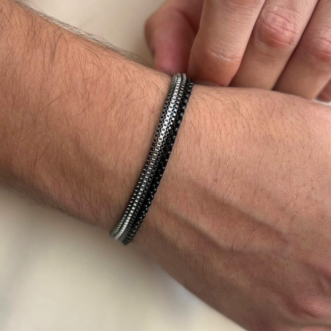 צמיד קליף שחור 2