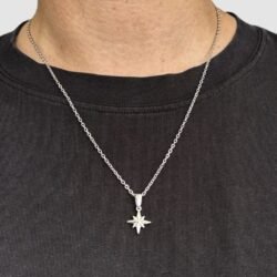 שרשרת כוכב הצפון כסף 4