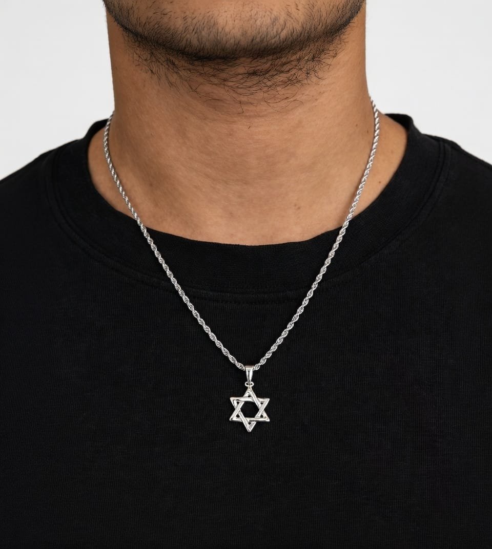 שרשרת מגן דוד קלאסי