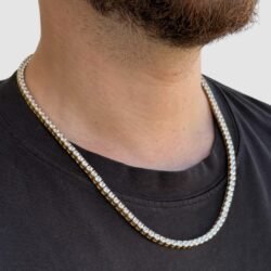 שרשרת טניס זהב 2 שרשרת טניס זהב 2
