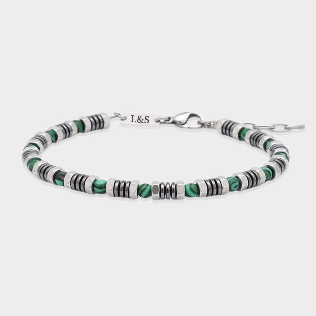 צמיד יואב ירוק חריטה צמיד יואב ירוק חריטה