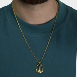 שרשרת עוגן זהב 1 שרשרת עוגן זהב 1