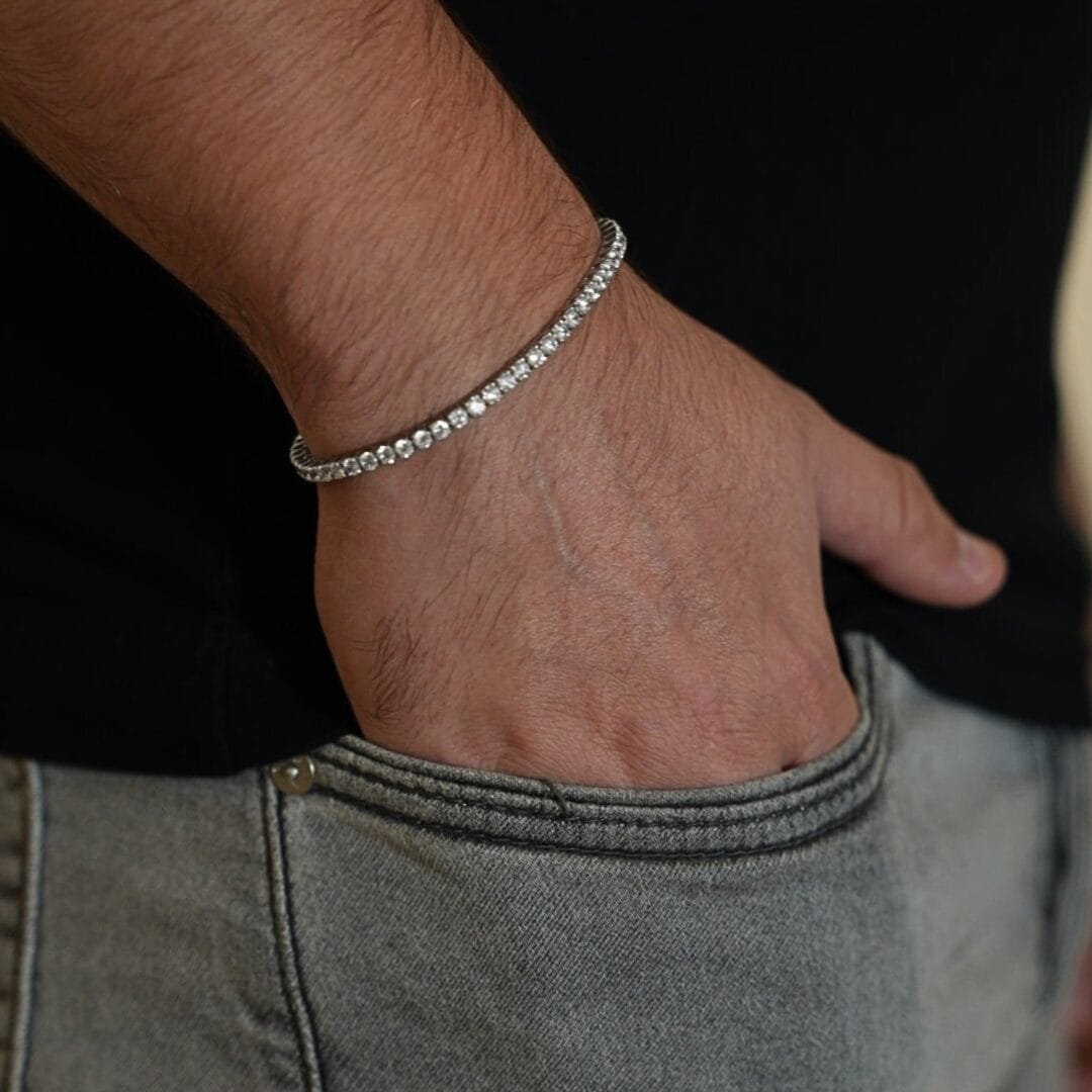 צמיד טניס 3 ממ כסך 4