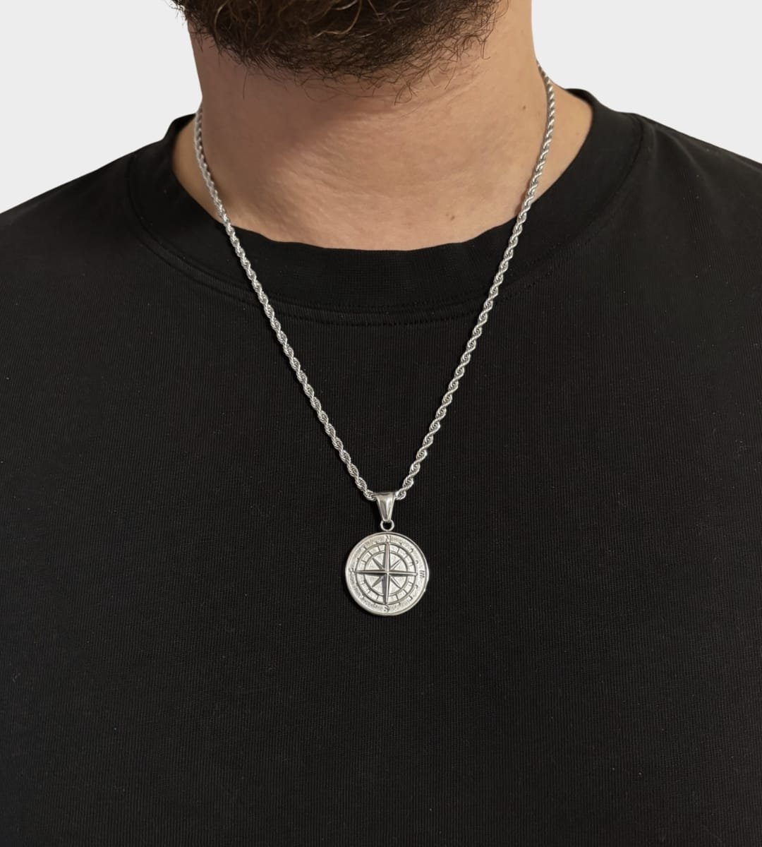 שרשרת עידו כסף גדול 1