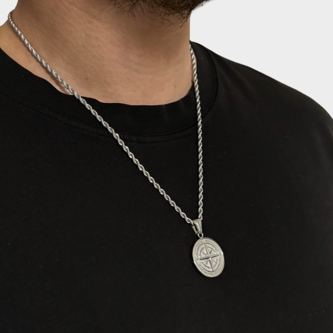 שרשרת עידו כסף גדול