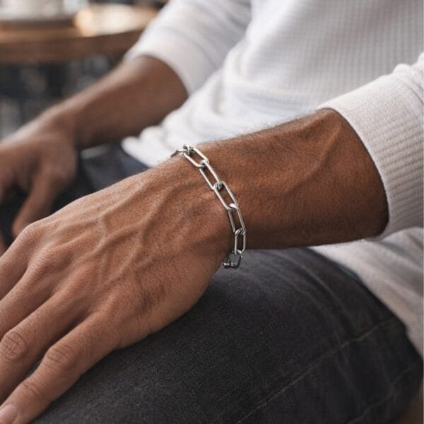 צמיד סטיבן כסף 1 צמיד סטיבן כסף 1